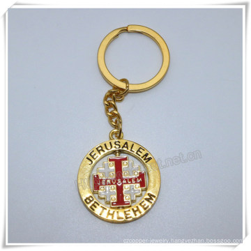 Professional Metal Cross Keychain/Cross Keyring/Cross Key Holder (IO-ck112)